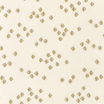 Cozy Cotton Flannel Over the Moon - Birds Caramel Yardage