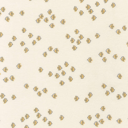 Cozy Cotton Flannel Over the Moon - Birds Caramel Yardage