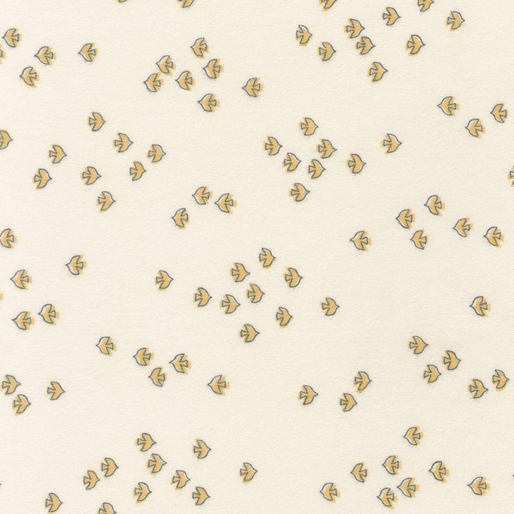 Cozy Cotton Flannel Over the Moon - Birds Caramel Yardage