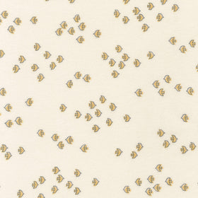 Cozy Cotton Flannel Over the Moon - Birds Caramel Yardage
