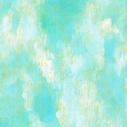 Chromaticity - Tinsel Aqua Yardage