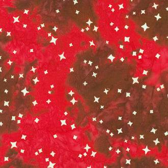 Colors Of Christmas - Stars Candy Cane Yardage