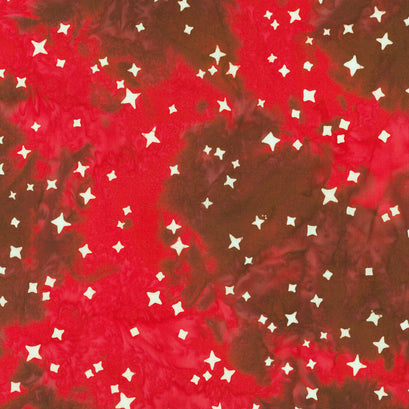 Colors Of Christmas - Stars Candy Cane Yardage
