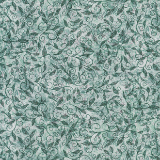 Calixta - Vines Pewter Yardage