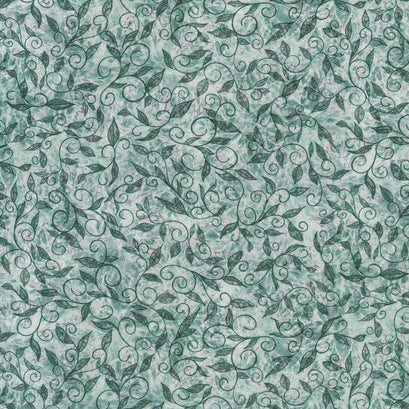 Calixta - Vines Pewter Yardage