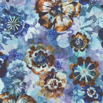 Cove - Floral Water Yardage