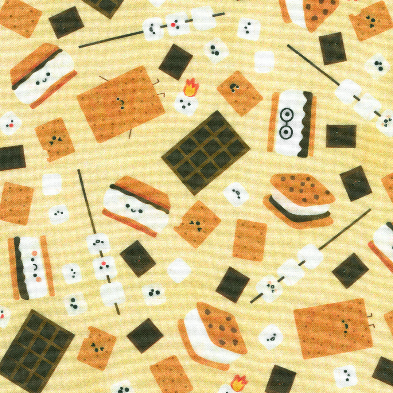 Campground Critters - Smores Natural Yardage