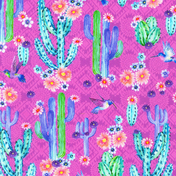 Desert Blooms - Thistle Yardage