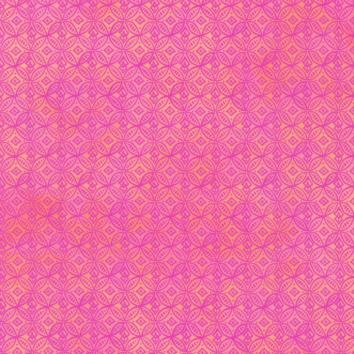 Desert Blooms - Trellis Azalea Yardage
