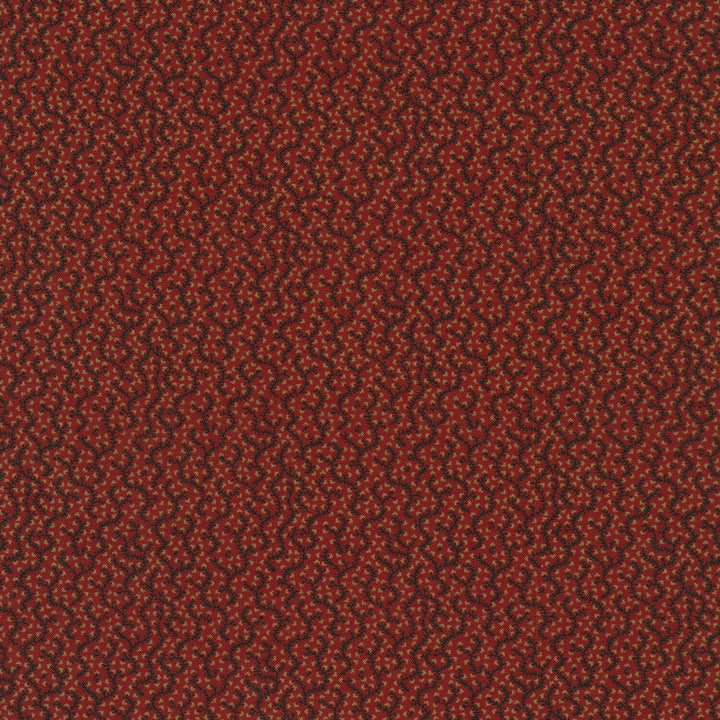 Dakota Threads - Vines Maroon Yardage