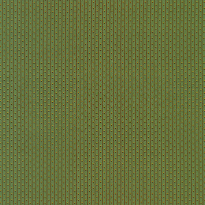 Dakota Threads - Stripes and Dots Green Yardage