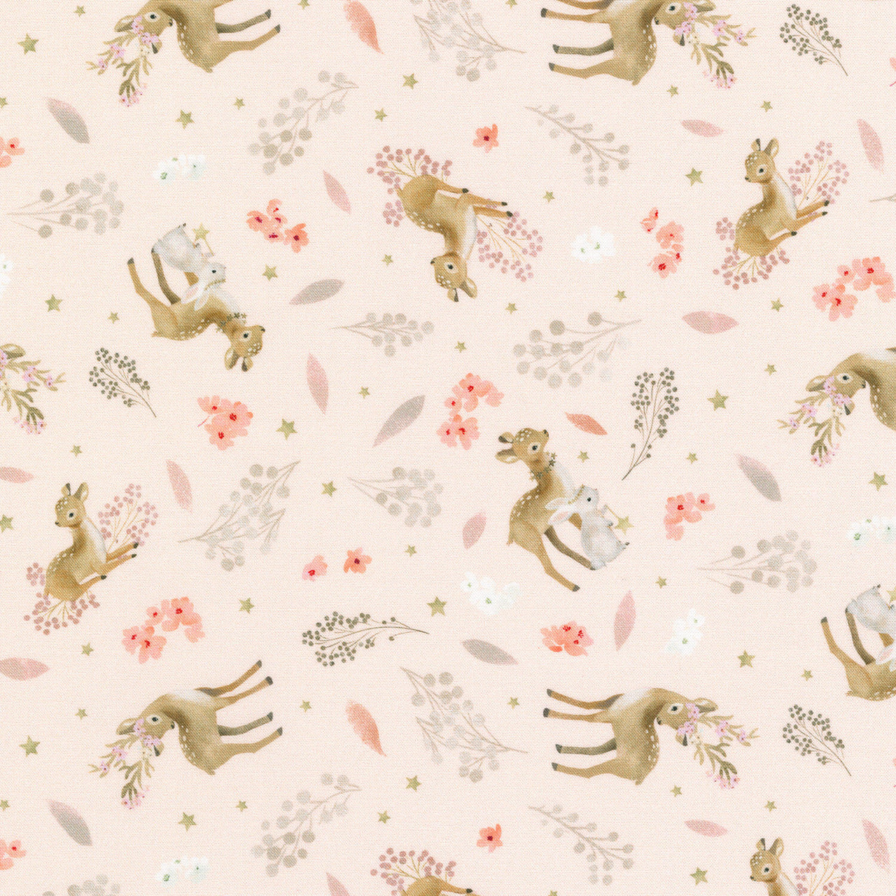 Deer Wilds - Rose Yardage