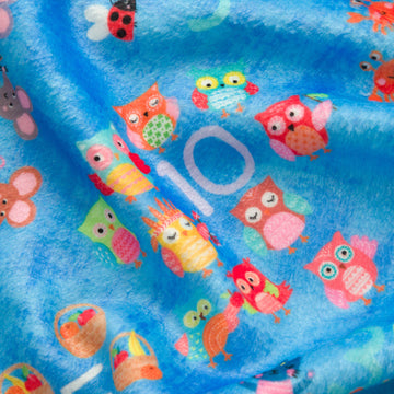 Doux Luxe - Animals Counting Lake Yardage