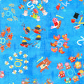Doux Luxe - Animals Counting Lake Yardage