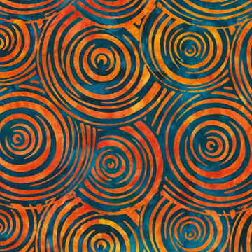 Energy Geos - Circles Sunset Yardage