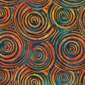 Energy Geos - Circles Sunset Yardage