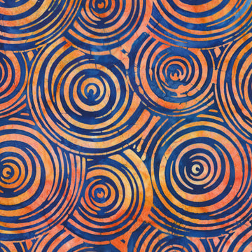 Artisan Batiks - Energy Geos - Circles Wild Yardage