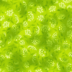 Fusions - Wispy Floral Pickle Yardage