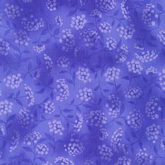 Fusions - Wispy Floral Geranium Yardage