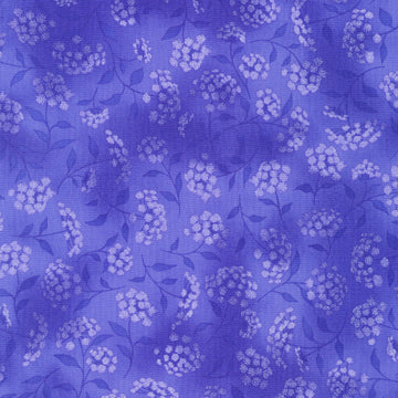 Fusions - Wispy Floral Geranium Yardage