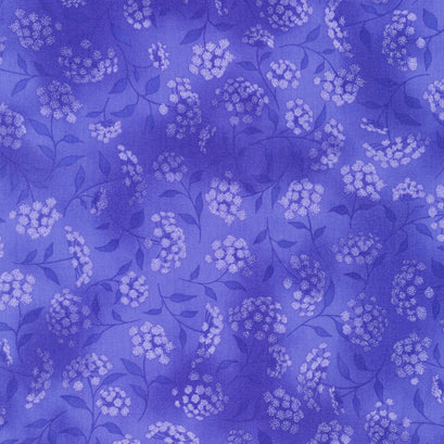 Fusions - Wispy Floral Geranium Yardage