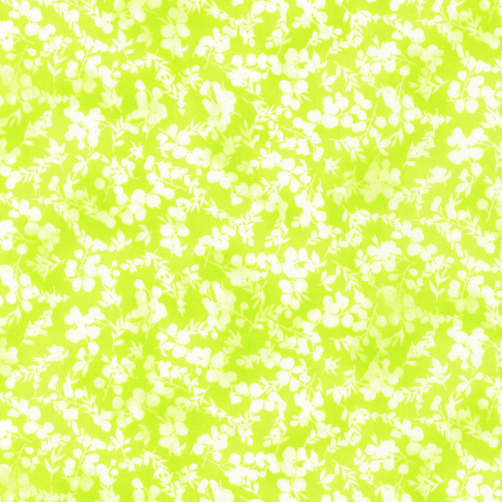 Fusions - Eucalyptus Leaves Lemon Ice Yardage