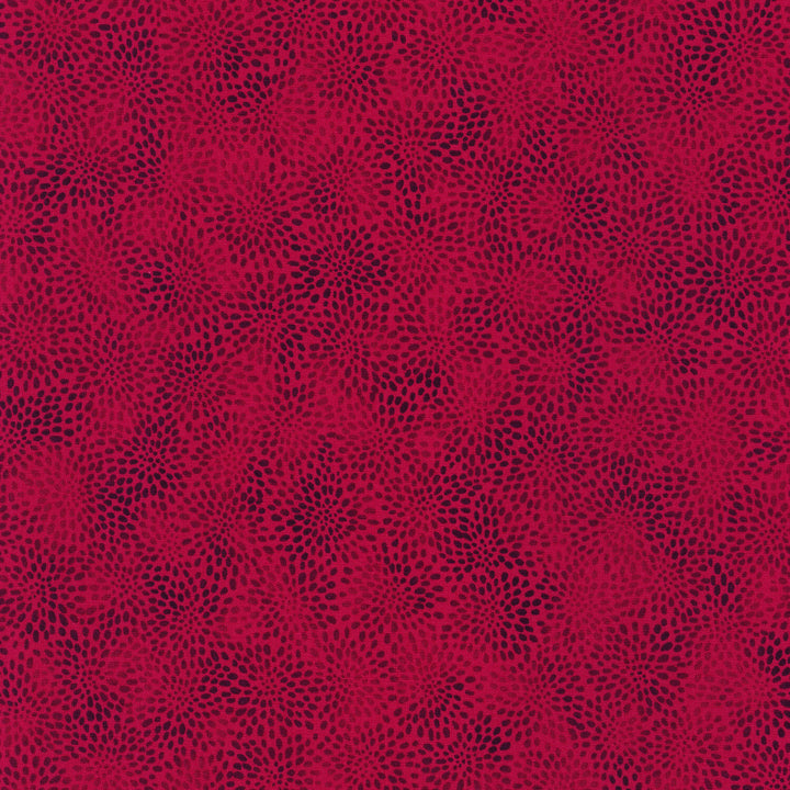 Fusions - Fusions Petals Cranberry Yardage