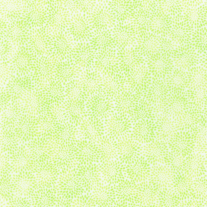 Fusions - Zinnias Fresh Dew Yardage