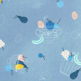 Fruit Cup - Cornflower Yardage