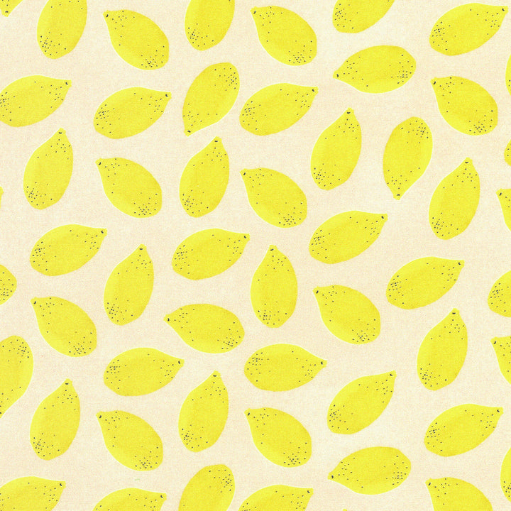Fruit Cup - Lemons Pink Lemonade Yardage
