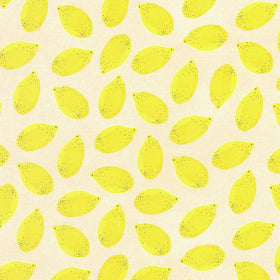 Fruit Cup - Lemons Pink Lemonade Yardage