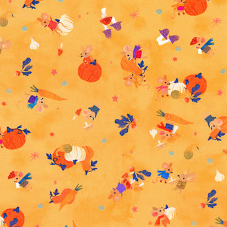 Forest Feast - Mice Sunshine Yardage