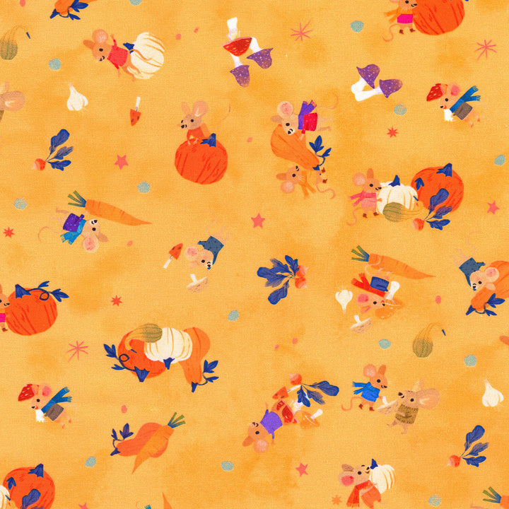 Forest Feast - Mice Sunshine Yardage