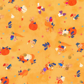 Forest Feast - Mice Sunshine Yardage