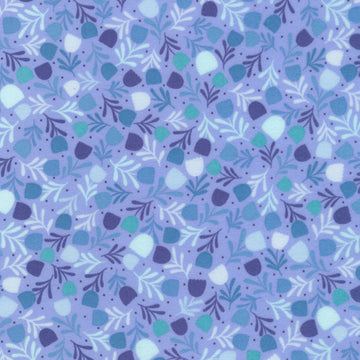 Gentle Night Flannel - Blue Yardage