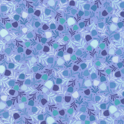 Gentle Night Flannel - Blue Yardage