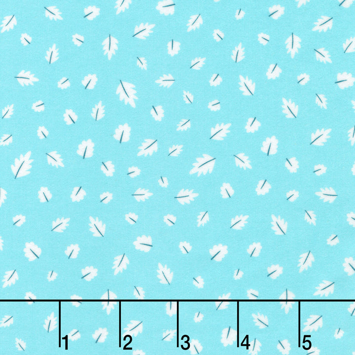 Gentle Night Flannel - Aqua Yardage