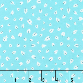 Gentle Night Flannel - Aqua Yardage