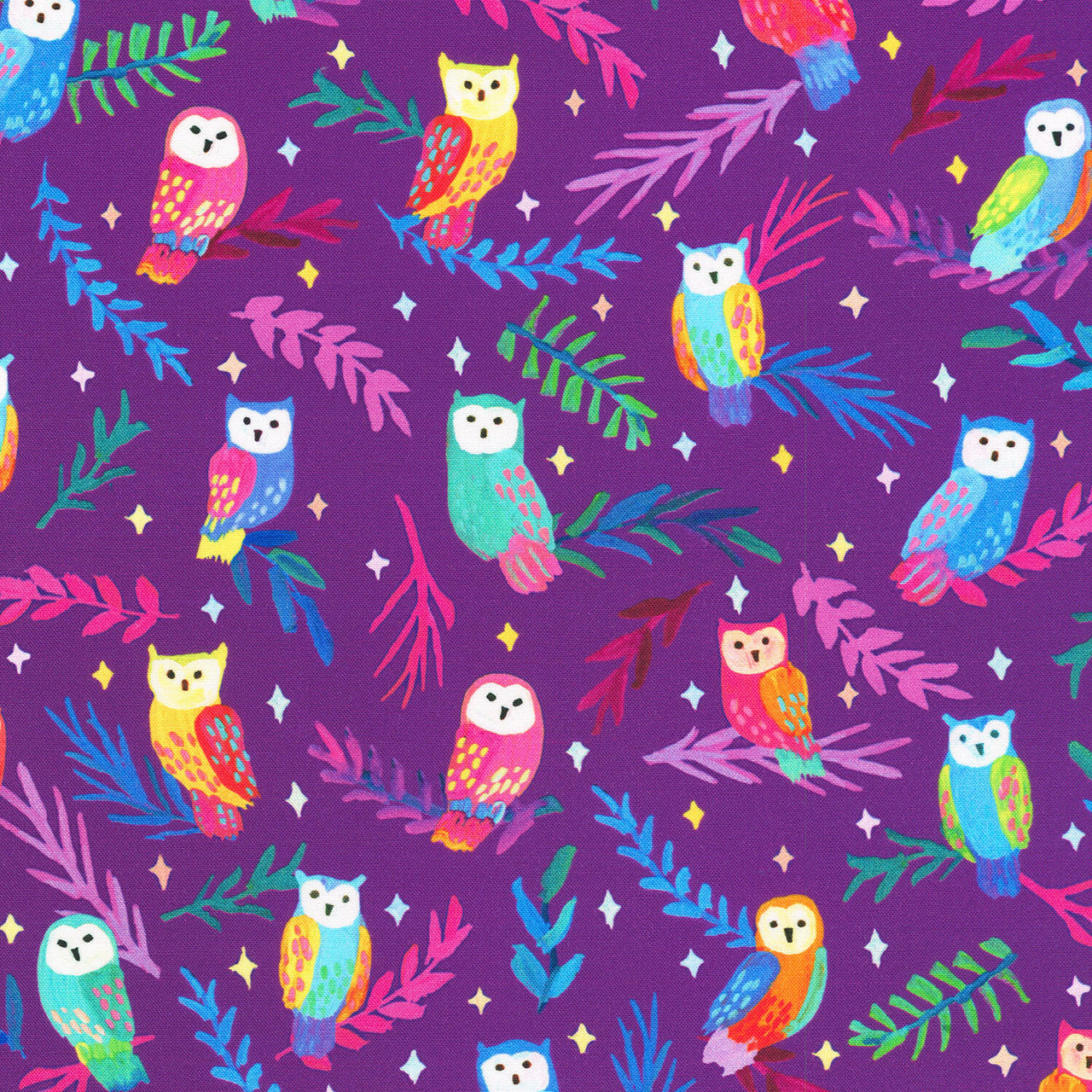 Garden Lights - Orchid Yardage