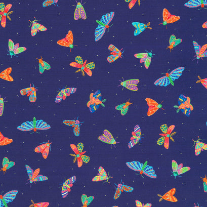 Garden Lights - Butterflies Night Yardage