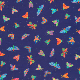 Garden Lights - Butterflies Night Yardage
