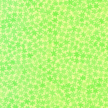 Garden Lights - Star Flowers Lemon Yardage
