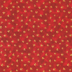 Golden Stars - Stars Red Yardage