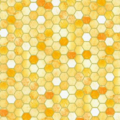 Golden Vibes - Honeycomb Honey Yardage