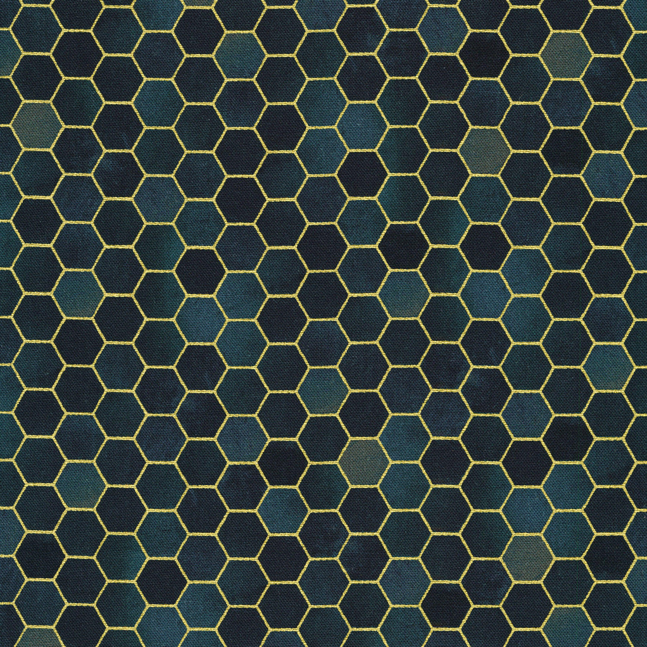Golden Vibes - Honeycomb Onyx Yardage