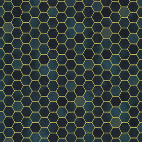 Golden Vibes - Honeycomb Onyx Yardage
