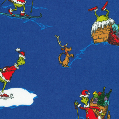 How The Grinch Stole Christmas - Skiing Grinch Royal Yardage