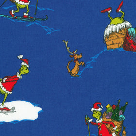 How The Grinch Stole Christmas - Skiing Grinch Royal Yardage