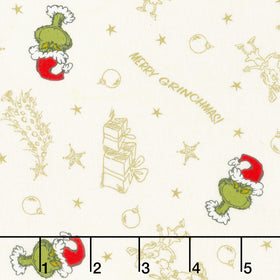 How The Grinch Stole Christmas Metallic Yardage