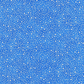 Holiday Charms - Stars Blue Yardage